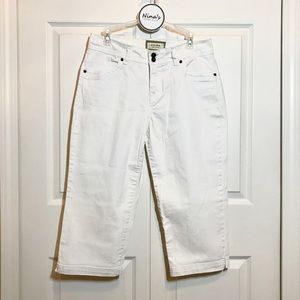 Sonoma Women’s Denim Capri Jeans White Size 10